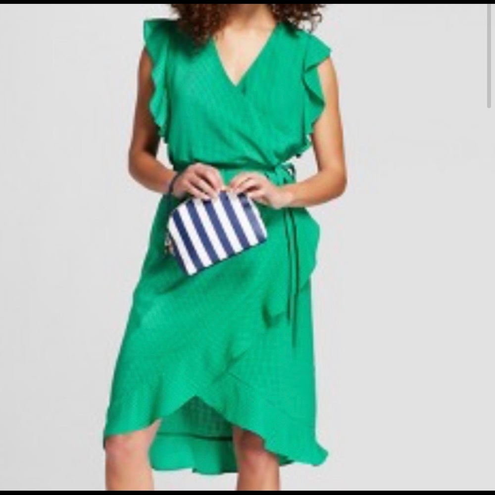 Target Faux Wrap Dress